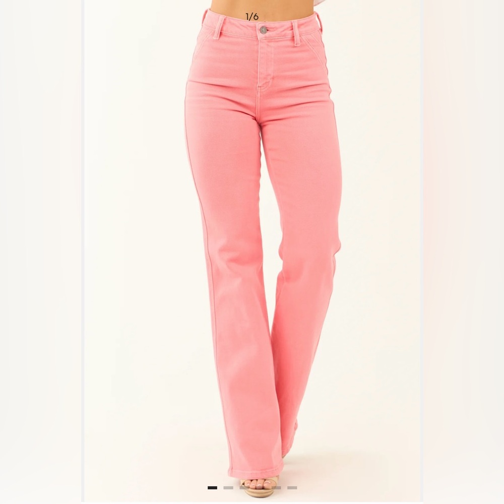 KanCan Watermelon Ultra High Rise Flare Jeans